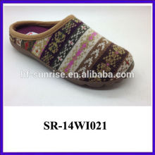 2014 simple style winter slipper for woman